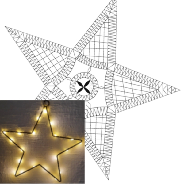 pattern star, for LED-Star 88051 