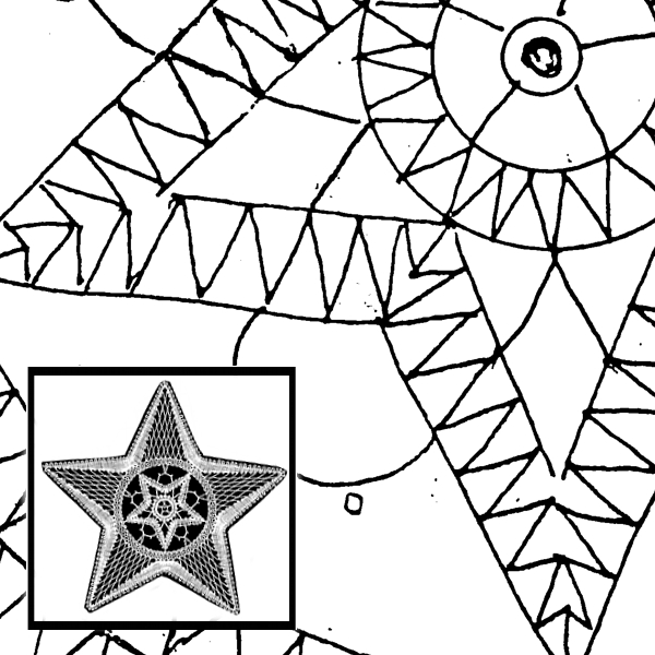 Pattern Star, 5-pointed 