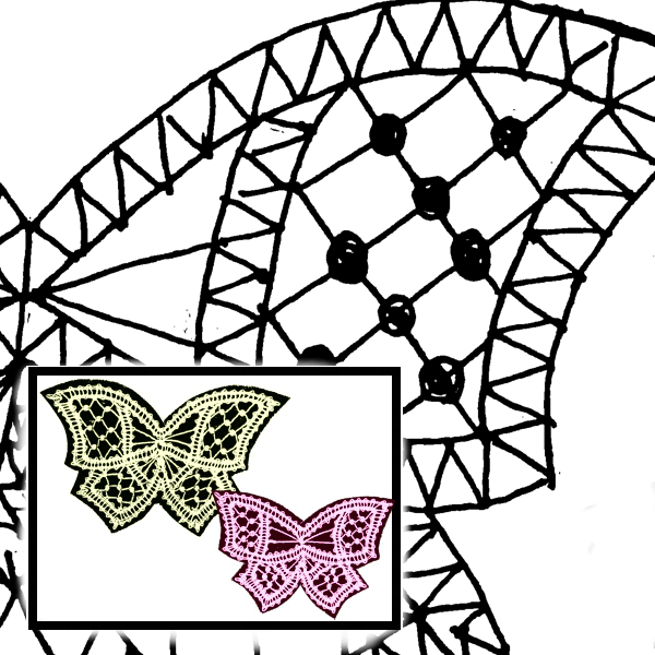 Pattern Butterfly, 2 Motives 