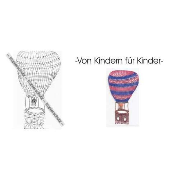 Klöppelbrief Ballon 