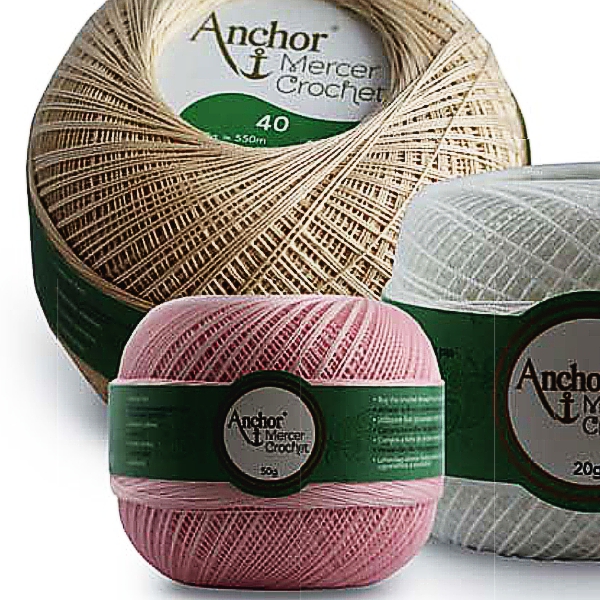 Chrochet Thread Anchor, Strength 80 