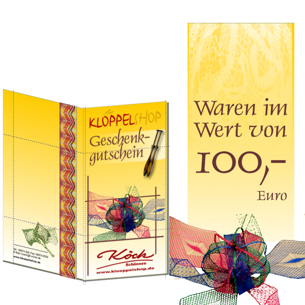 Geschenk-Gutschein 100 Euro 