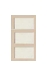 3-part beige