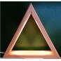 Dreieck mit LED-Beleuchtung 35cm 