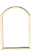 Wooden Frame Archway Size 1: 5 x 7,5 cm