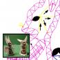 Pattern Rabbits (Egg & Basket) 