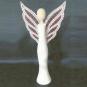 pattern angel wings for wooden body 18cm 